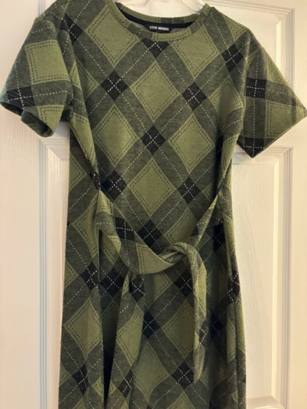 Steve Madden black and green dress